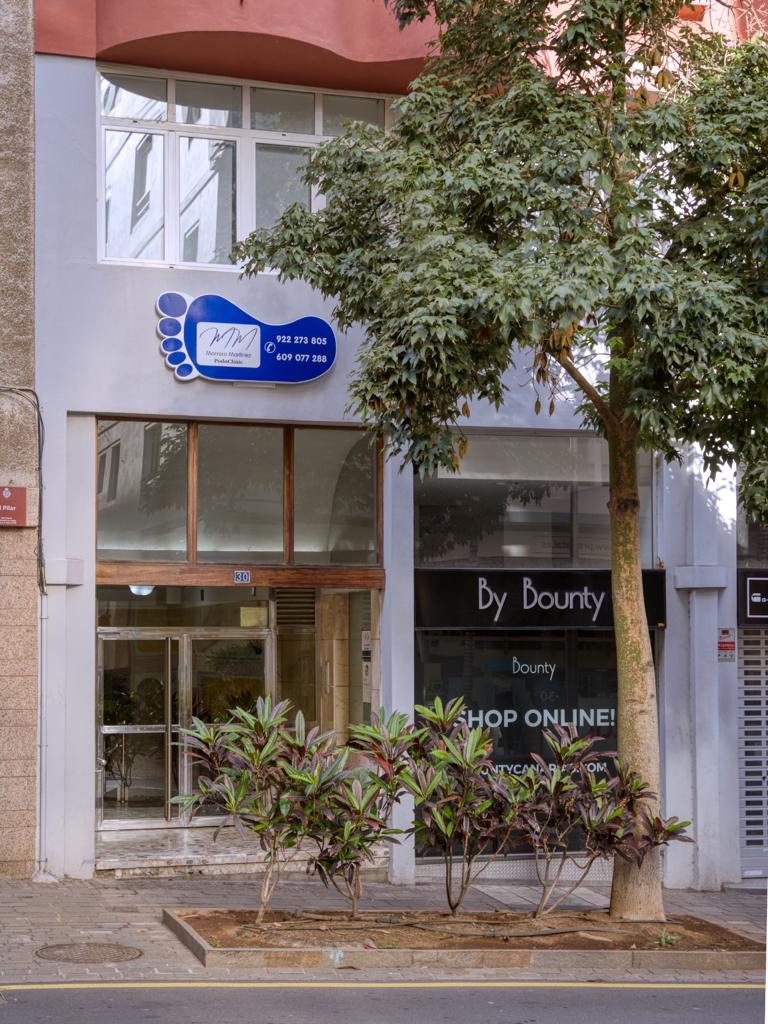Exterior de la clínica podológica mmpodoclinic